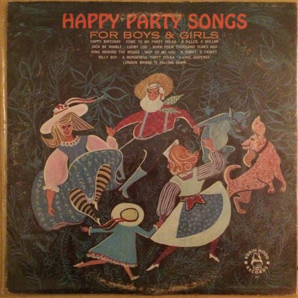 Unknown Artist : Happy Party Songs For Boys & Girls (LP, Album, Mono)