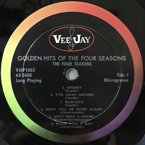 The Four Seasons : Golden Hits Of The 4 Seasons (LP, Comp, Mono, Ame)