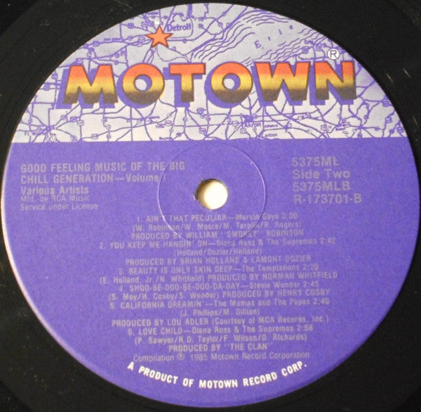 Various : The Good Feeling Music Of The Big Chill Generation!! (Volume One) (LP, Comp, Club, Ind)