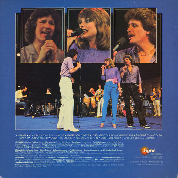 The Archers (3) : Celebrate Live! (LP, Album)