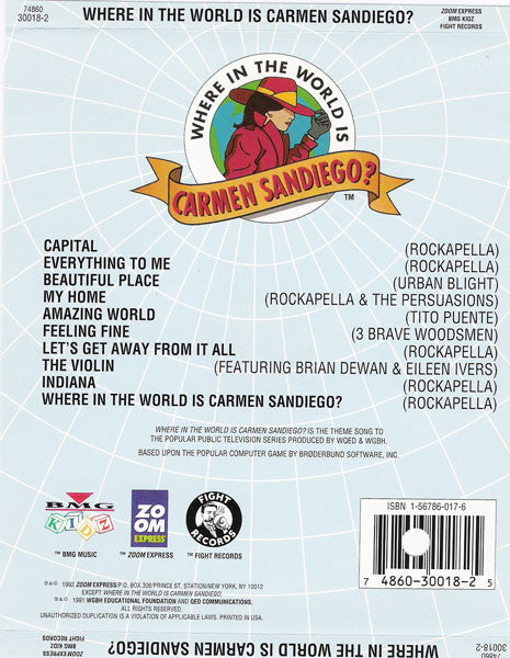 Various : Where In The World Is Carmen Sandiego? (CD, Album)