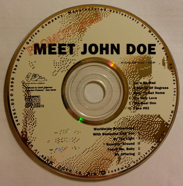 John Doe (2) : Meet John Doe (CD, Album, Promo)
