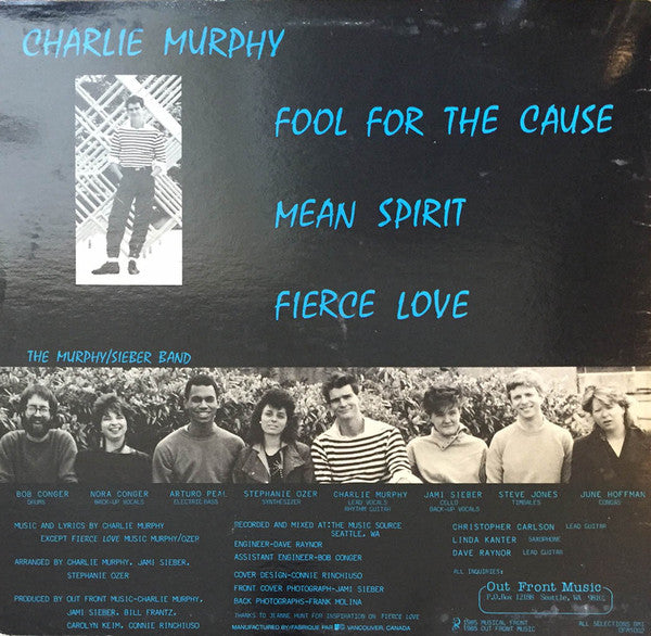 Charlie Murphy (3) : Fierce Love (12", EP)