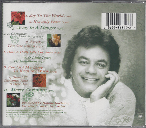 Johnny Mathis : The Christmas Album (CD, Album)
