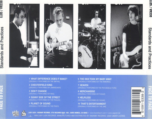 Face To Face : Standards & Practices (CD, Album, Blu)