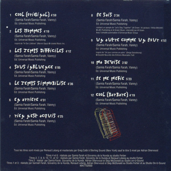 Samia Farah : Samia Farah (CD, Album)