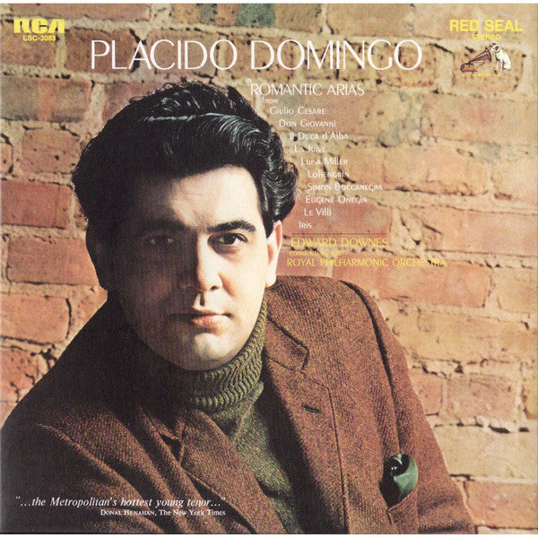 Placido Domingo : Romantic Arias (LP, Album)