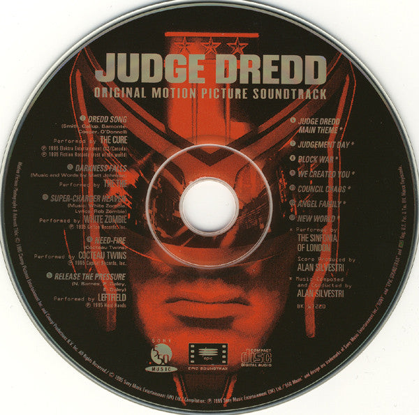Various : Judge Dredd (Original Motion Picture Soundtrack) (CD, Album)