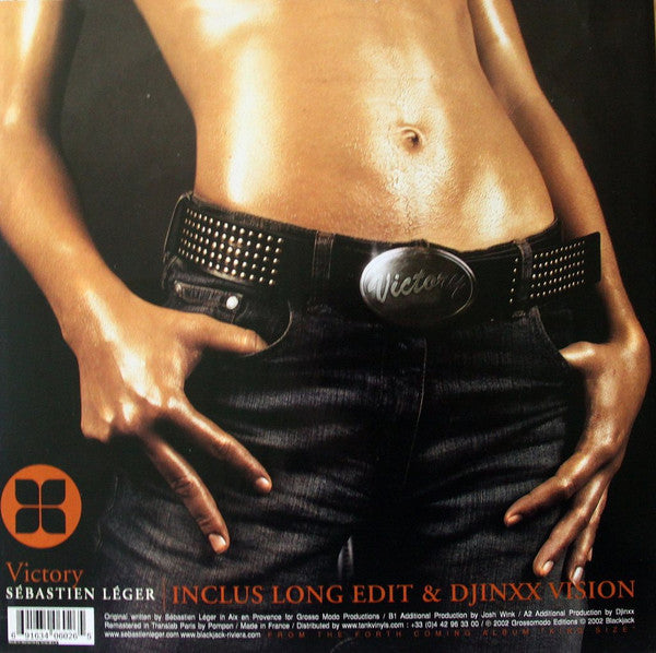 Sébastien Léger : Victory EP Part 1 (12", EP)