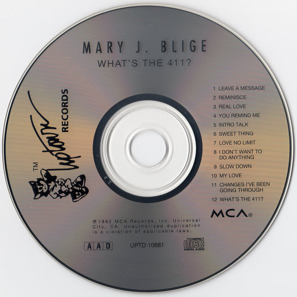 Mary J. Blige : What's The 411? (CD, Album)
