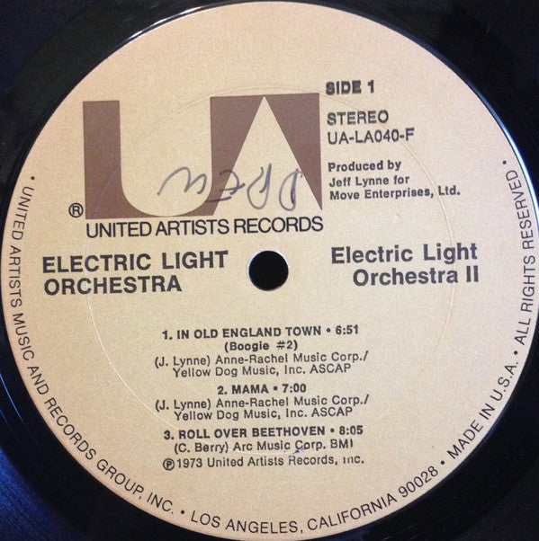 Electric Light Orchestra : Electric Light Orchestra II (LP, Album, Ter)
