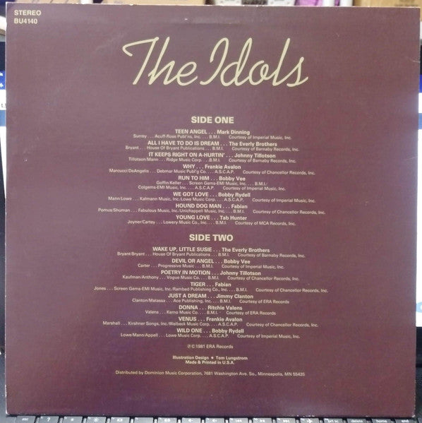 Various : The Idols (LP, Comp)