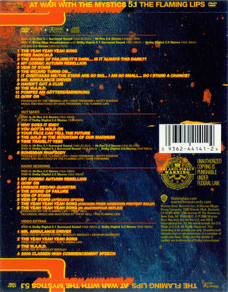 The Flaming Lips : At War With The Mystics 5.1 (DVD-V, Multichannel + CD + Album)
