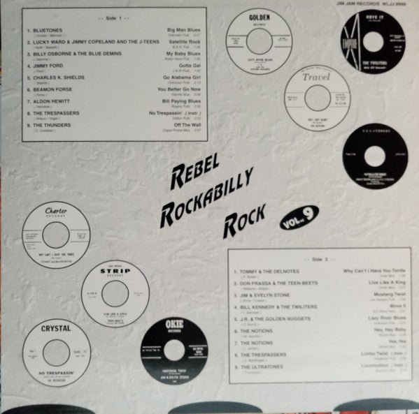 Various : Rebel Rockabilly Rock Vol.9 (LP, Comp)