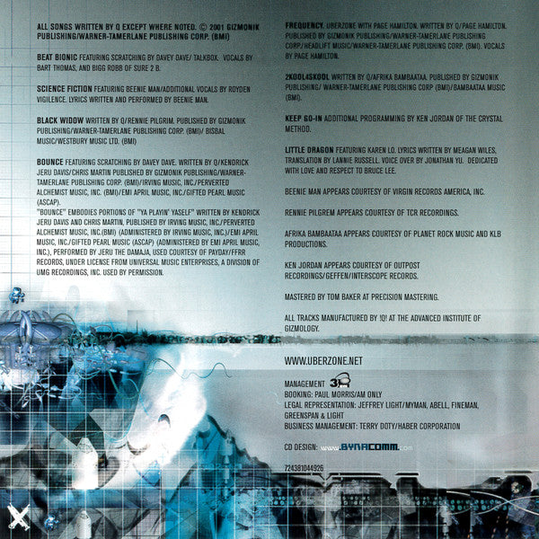 Überzone : Faith In The Future (CD, Album)
