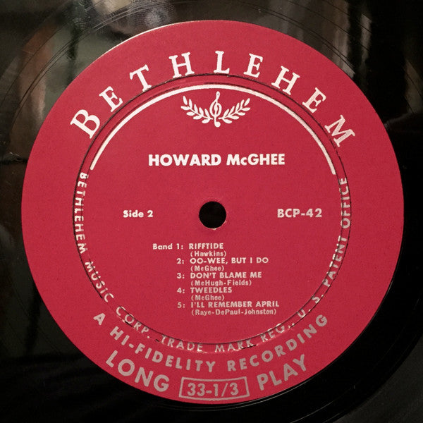Howard McGhee : The Return Of Howard McGhee (LP, Album, Mono)