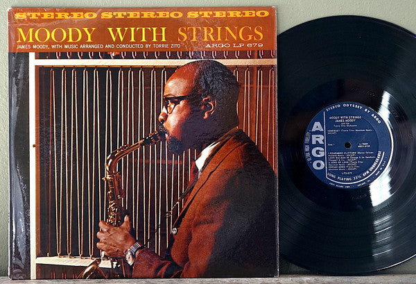 James Moody : Moody With Strings (LP, Album)