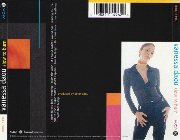 Vanessa Daou : Slow To Burn (CD, Album)