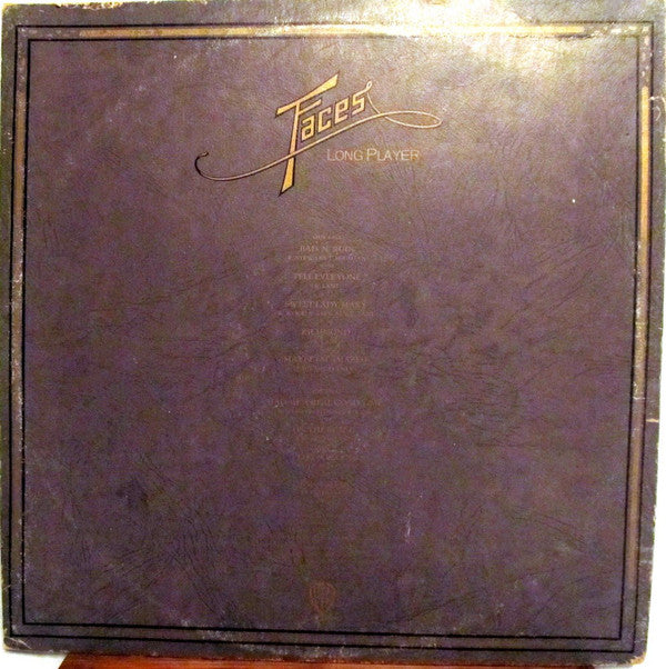 Faces (3) : Long Player (LP, Album, San)