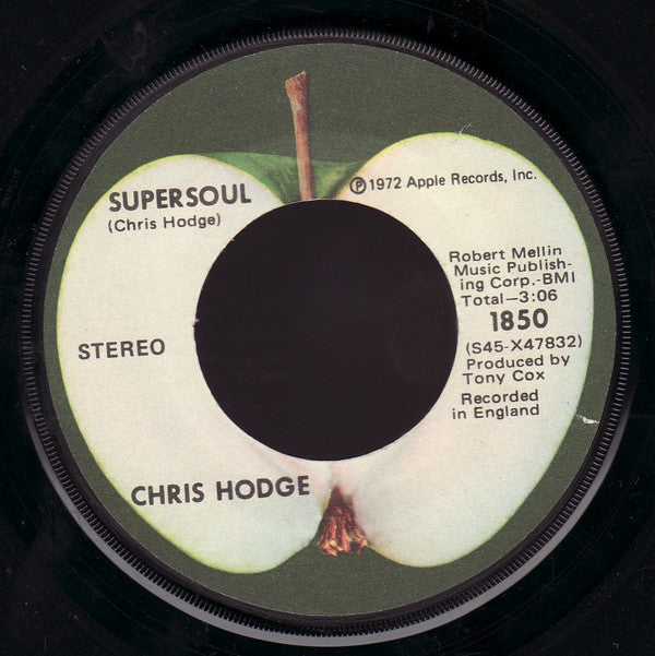 Chris Hodge (2) : We're On Our Way (7", Single, Jac)