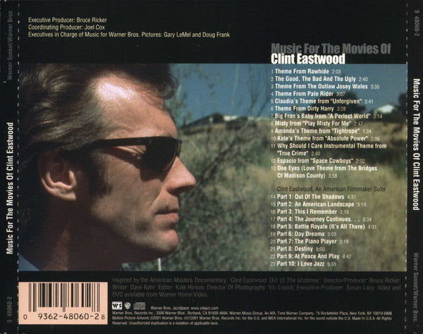 Various : Music For The Movies Of Clint Eastwood (CD, Comp)