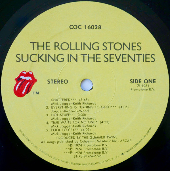 The Rolling Stones : Sucking In The Seventies (LP, Comp, Spe)