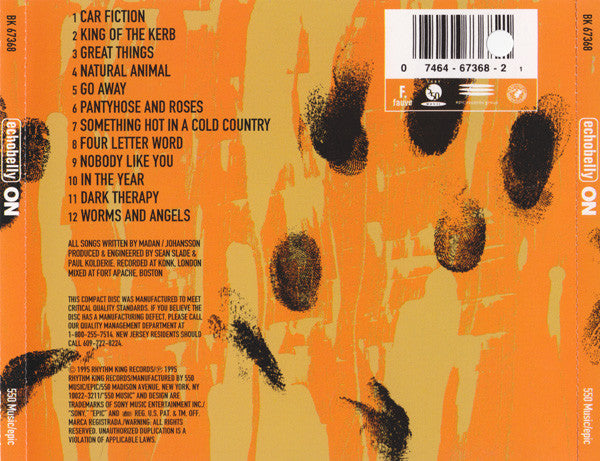 Echobelly : On (CD, Album)