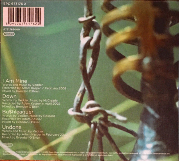Pearl Jam : I Am Mine (CD, Maxi, Dig)