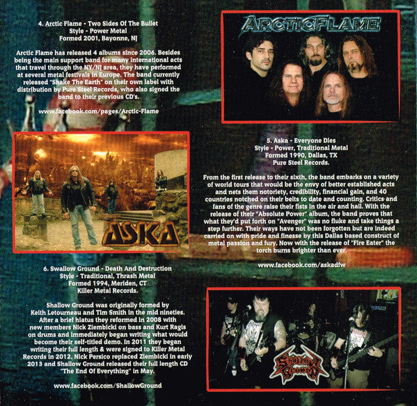 Various : True Metal Lives Presents...Doorway To The Unknown (CD, Comp, Promo)
