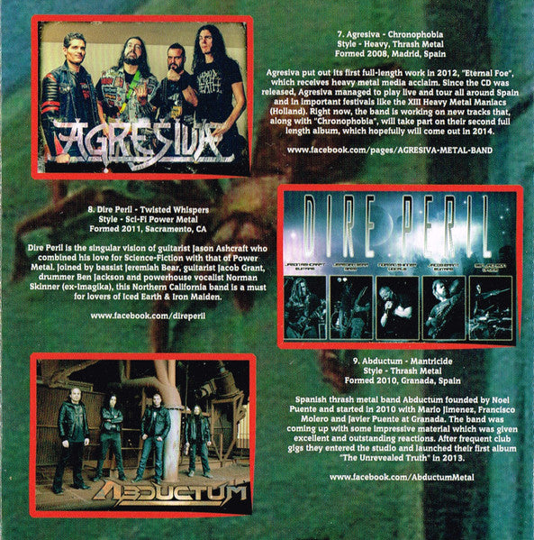 Various : True Metal Lives Presents...Doorway To The Unknown (CD, Comp, Promo)