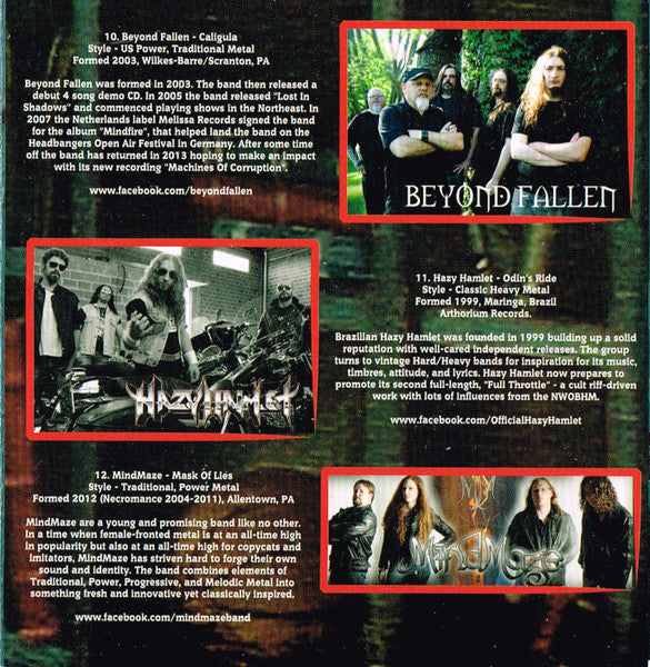 Various : True Metal Lives Presents...Doorway To The Unknown (CD, Comp, Promo)