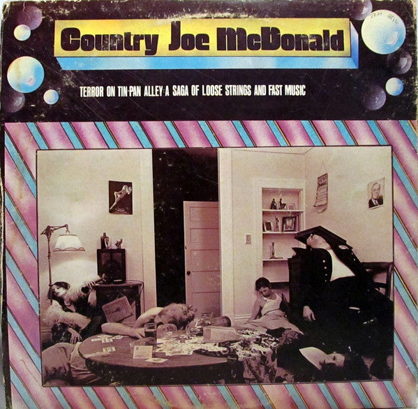 Country Joe McDonald : Hold On, It's Coming (LP, Album, Promo, Pit)