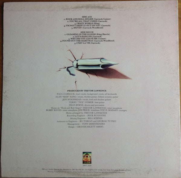 Ace (7) : No Strings (LP, Album, Ter)
