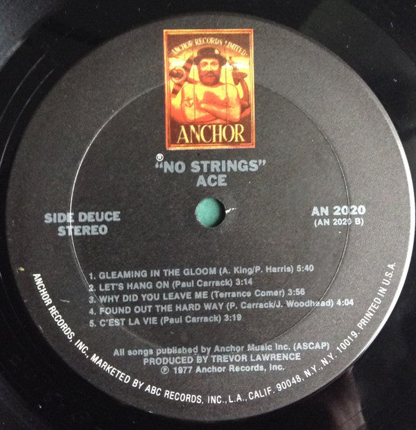 Ace (7) : No Strings (LP, Album, Ter)