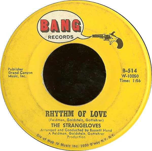 The Strangeloves : Night Time (7", Single)