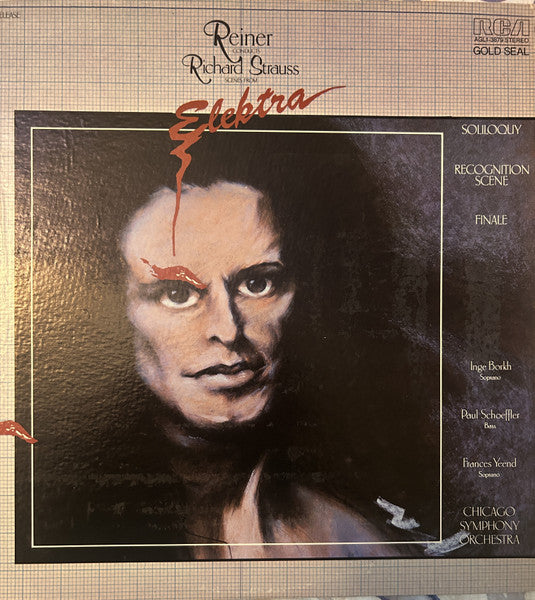 Reiner* Conducts  Richard Strauss - Inge Borkh, Paul Schoeffler*, Frances Yend, Chicago Symphony Orchestra : Scenes From Elektra (LP)