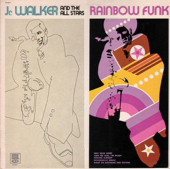 Junior Walker & The All Stars : Rainbow Funk (LP, Album, Hol)
