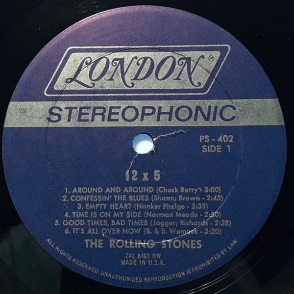 The Rolling Stones : 12 X 5 (LP, Album, RE, Bes)