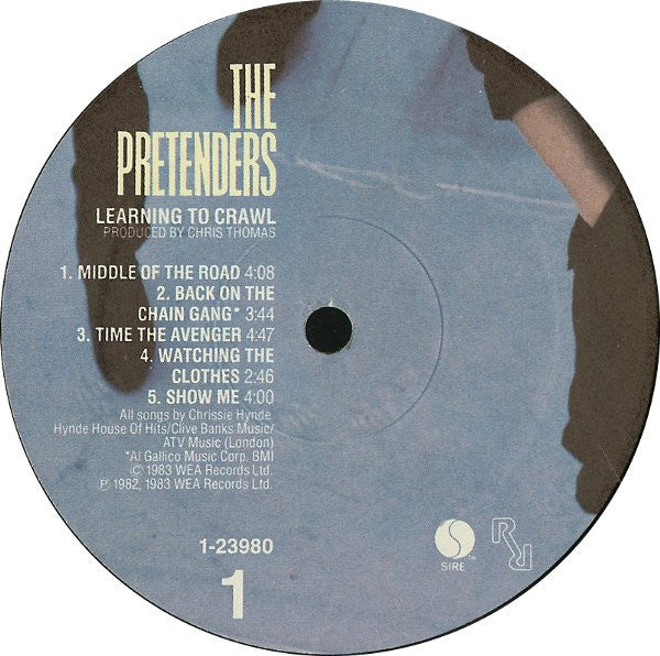 The Pretenders : Learning To Crawl (LP, Album, Jac)