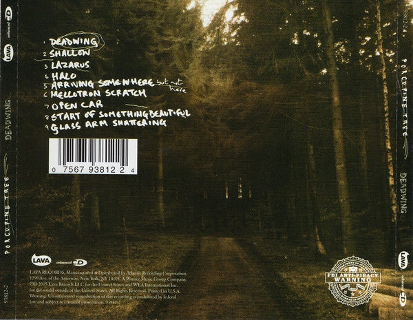 Porcupine Tree : Deadwing (CD, Album, Enh)