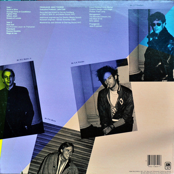 John Cale : Honi Soit (LP, Album, Pit)