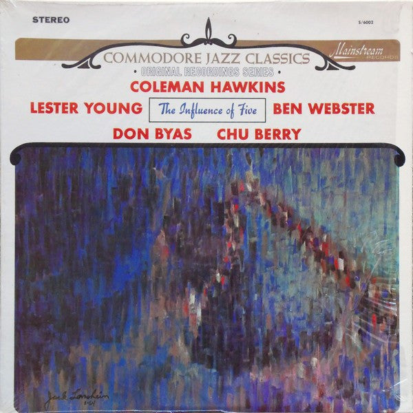 Coleman Hawkins, Lester Young, Ben Webster, Don Byas, Chu Berry* : The Influence Of Five (LP, Comp)