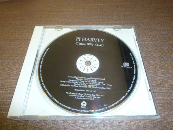 PJ Harvey : C'Mon Billy (CD, Single, Promo)