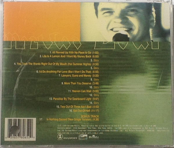 Meat Loaf : VH1 Storytellers (CD, Album, Promo)
