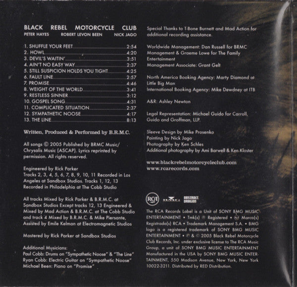 Black Rebel Motorcycle Club : Howl (CD, Album, Copy Prot., Enh)