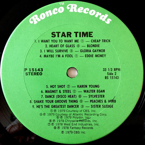 Various : Star Time (LP, Comp)