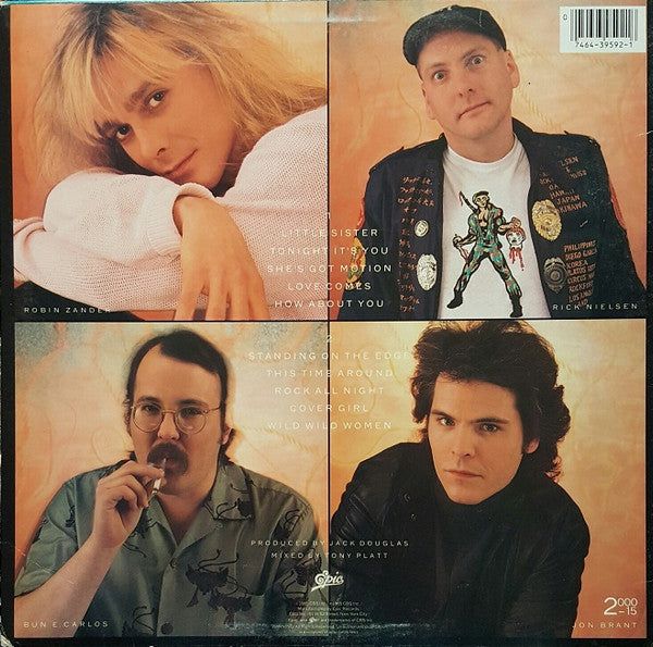 Cheap Trick : Standing On The Edge (LP, Album, Car)