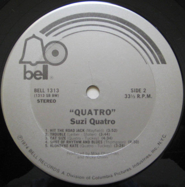 Suzi Quatro : Quatro (LP, Album, Ter)
