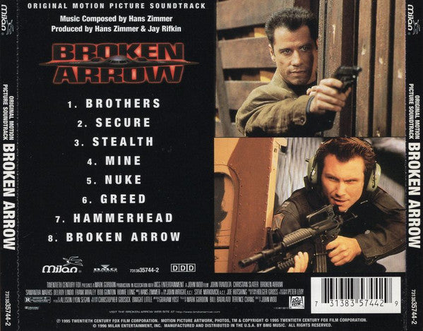 Hans Zimmer : Broken Arrow (Original Motion Picture Soundtrack) (CD, Album)