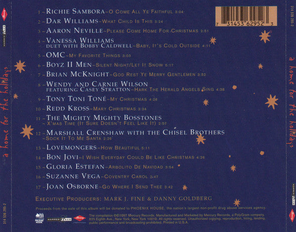 Various : A Home For The Holidays (CD, Album, Comp)
